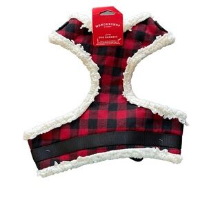 NWT Wondershop Target Buffalo Print Dog Harness Large